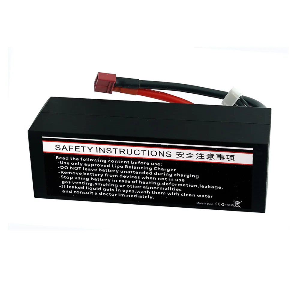 HRB 4S 14,8 V RC Lipo аккумулятор 3000mah 3300mah 4000mah 5500mah 6000mAh 7000mah 8000mah 1/10 mah Жесткий Чехол для Traxxas Scx10 автомобилей лодки