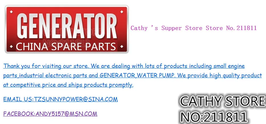 Motor a Gasolina Carburador para Gerador Válvula de Estrangulamento Gerador para Gx340 Carburador Válvula Solenóide Manual Gx390 188f 5kw 6.5kw 2 High Quality Renovação da Casa