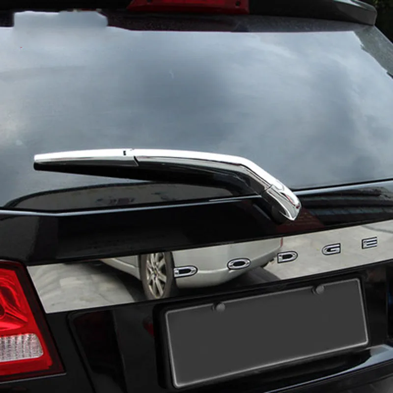 Car ABS Chrome Rear Window Wiper Tail Windscreen Wipers Trim Covers