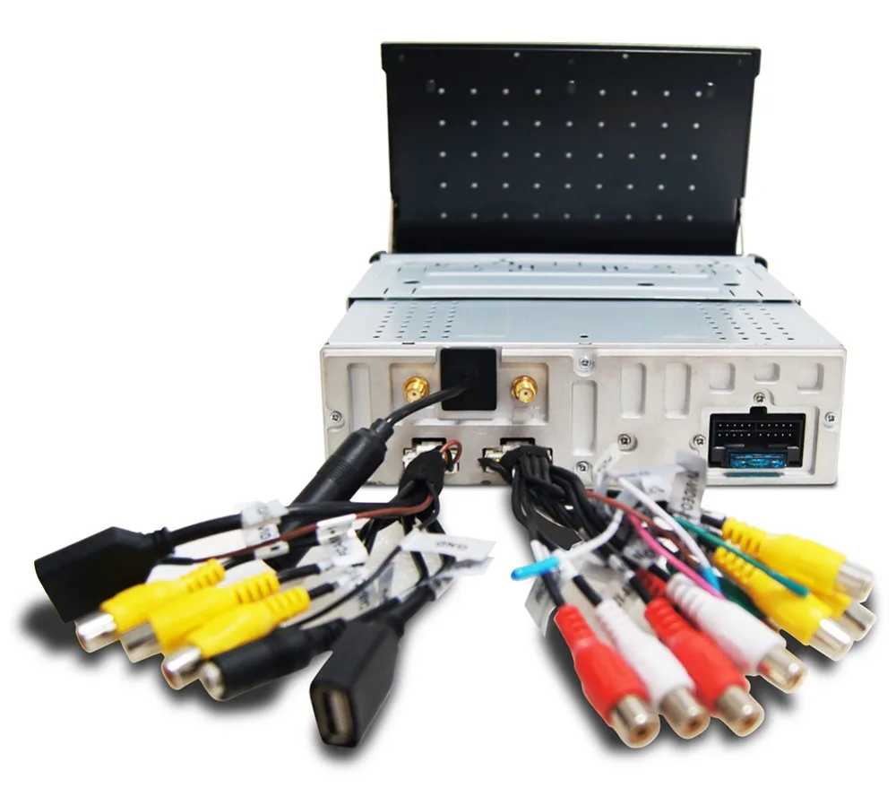 Top 7" HD 1024*600 4 Core Android 6.0 Universal One Din Car DVD GPS Radio Video Stereo Navigation Player ADAS DVR  WIFI BT 3