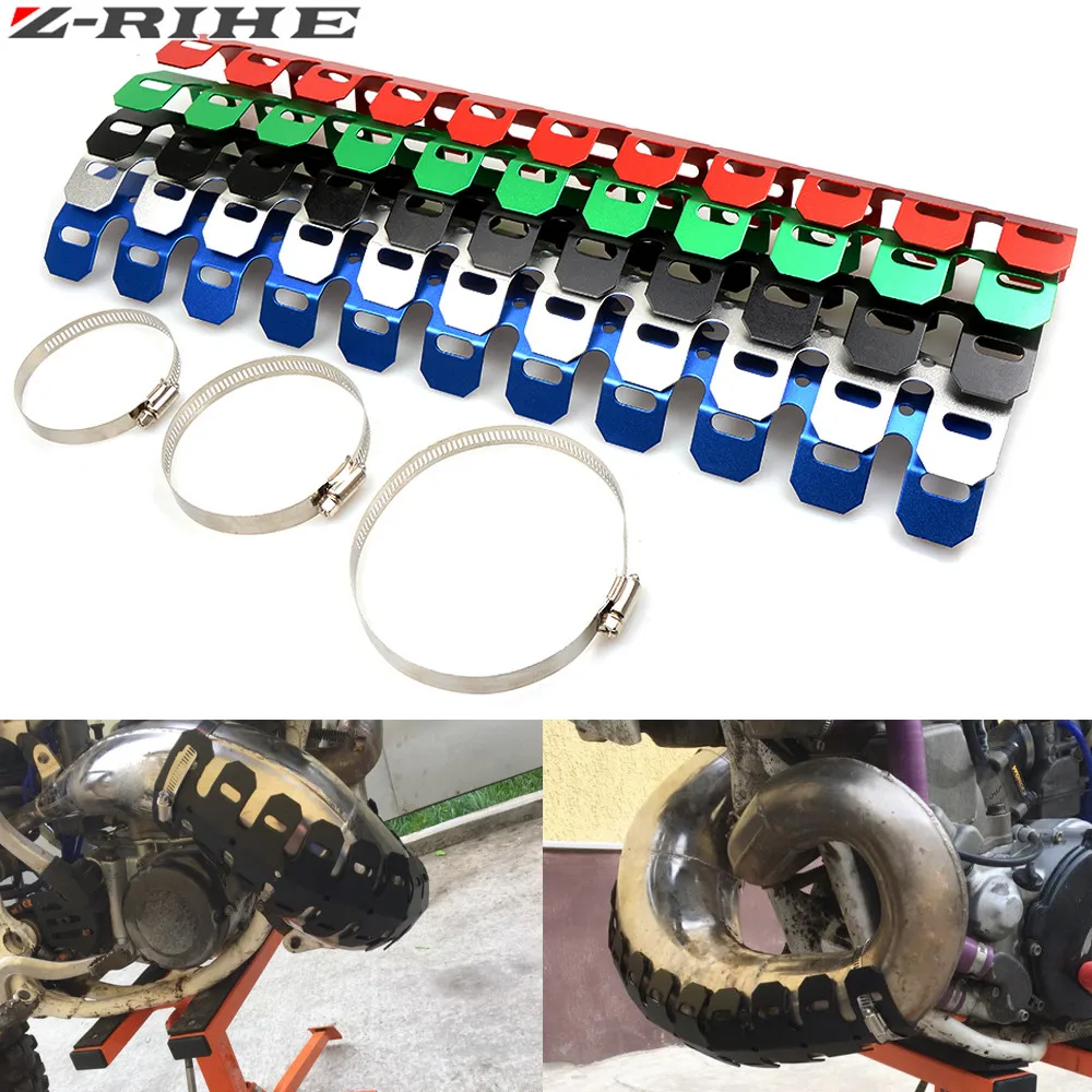

Motorcycle Exhaust Muffler Pipe Heat Shield Cover Guard For KTM yamaha YZF R125 R15 R25 r 125 15 25 mt-07 400 VTR 250 PCX125