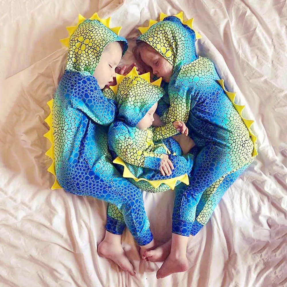 

Baby Clothes 2018 Romper Infant Baby Girls Boys Cartoon Dinosaur Gradient Color Hooded Rompers Outfits Baby Costume Hot Sale