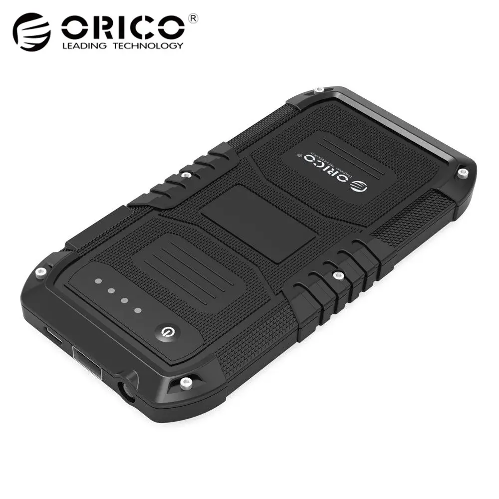 ORICO Multi-Function Car Emergency Battery Charger Mini Portable Mobile Power Bank 4000mAh Booster Starting Power Bank