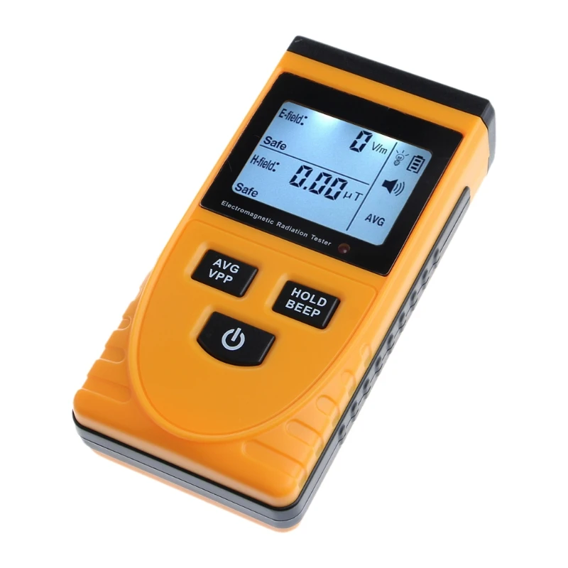 

EMF Meter Digital Electromagnetic Radiation Detector LCD Dosimeter Tester Tools