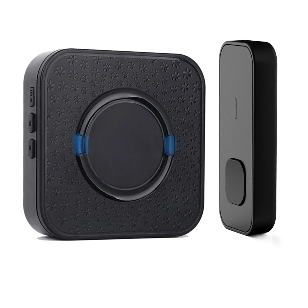

Wireless Doorbell Waterproof Wall Plug In Loud Chime LED Flash 1+2 UK