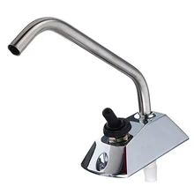 12V Full 360 Degree Galley Rotation Tap With Switch For Caravan Boat Motorhome RV Accessories