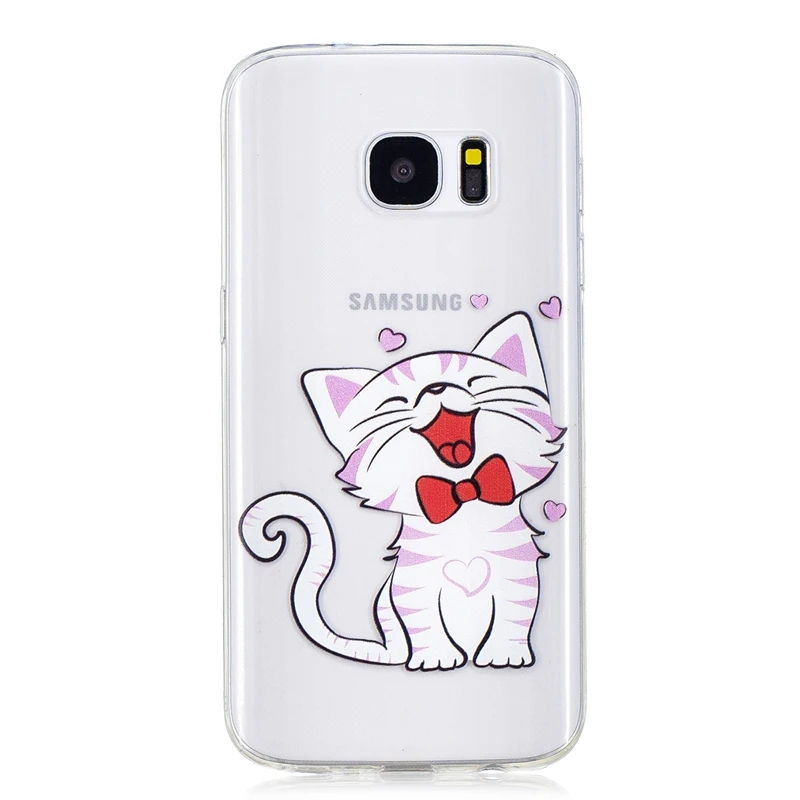 

Soft TPU Case For Samsung S7 CaseClear Silicone Back Phone Cover Case For Coque Samsung Galaxy S7 Capinha
