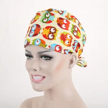 

Medical Clothing Sale Lab Coat Ss New Arrival Deep Print 100% Cotton Woven Medical Suit Jalecos Surgical Cap For Hospital