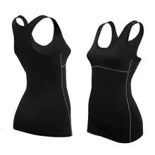 New sport Women Compression Tights Skinny Wear Fitness Gym Exercise Training Sports Running Yoga Shirts Bodybuilding Tank Tops
