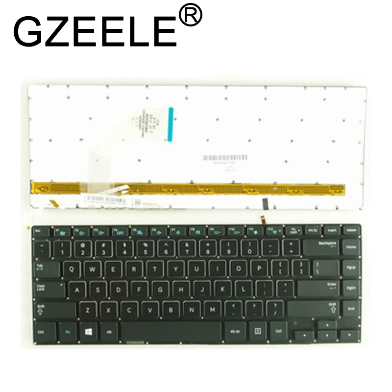 GZEELE US backlit laptop Keyboard For SAMSUNG NP Q470 Q468 NP-500P4A 500P4C NPQ470 Replace English keyboard backlight | Компьютеры и