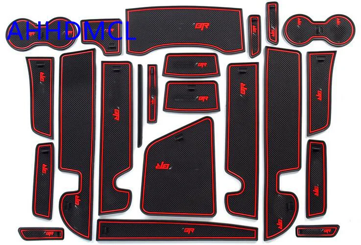 

Car Gate Slot Pad Cup Armrest Storage Pad Anti-Slip Mat For Geely A06 SL Binrui