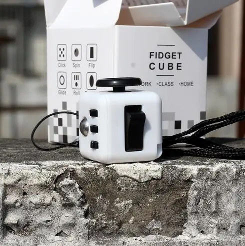 Hot Fidget Cube Toys Squeeze Fun Stress Reliever Toys Fidget Cube Relieves Anxiety and Stress Toy