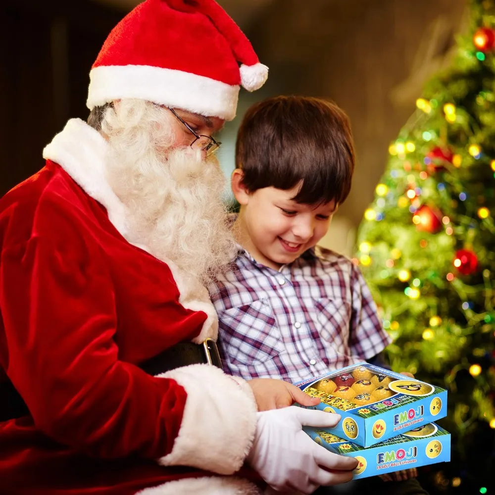 2019 جديد Champkey ديلوكس الرموز التعبيرية كرات الجولف مجموعة من 16 ، قسط ثنائي طبقة المهنية ممارسة كرات الجولف. 2019 جديد Champkey ديلوكس الرموز التعبيرية كرات الجولف مجموعة من 16 ، قسط ثنائي طبقة المهنية ممارسة كرات الجولف.