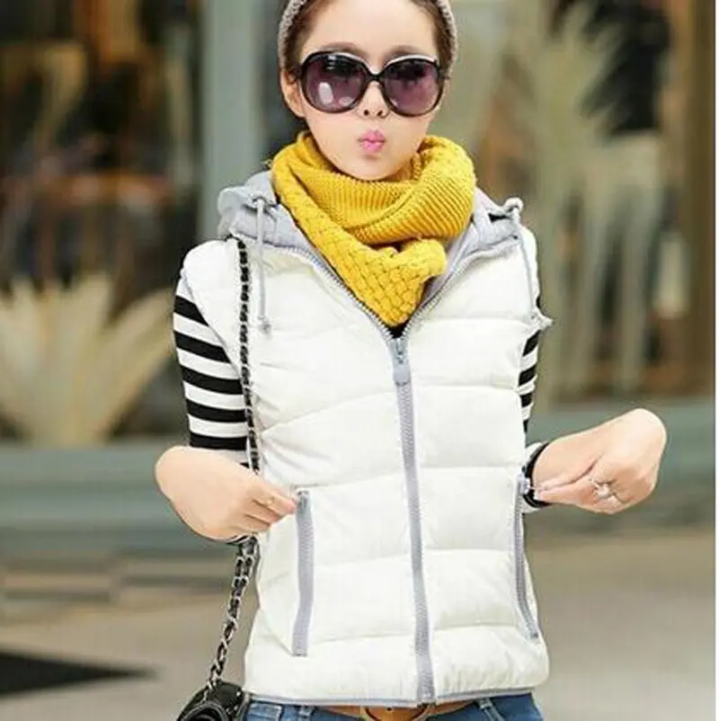 Куртка женская без рукавов KL373 осенняя и зимняя 2018|sleeveless jacket women|down vest womenvest women |