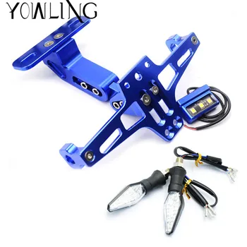 

Motorcycle Licence Registration Plate Holder License Plate Mount Holder For SUZUKI GSXR 600 750 1000 GSR600 GSR750 GSR1000 03-17