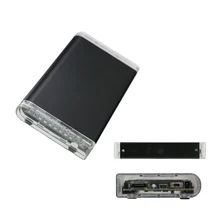 1piece/lot Aluminum Sata to Esata HDD/SSD boxes 2.5 » USB 2.0 HDD Hard Disk box fast Speed External esata Hard Drive case U25ESH