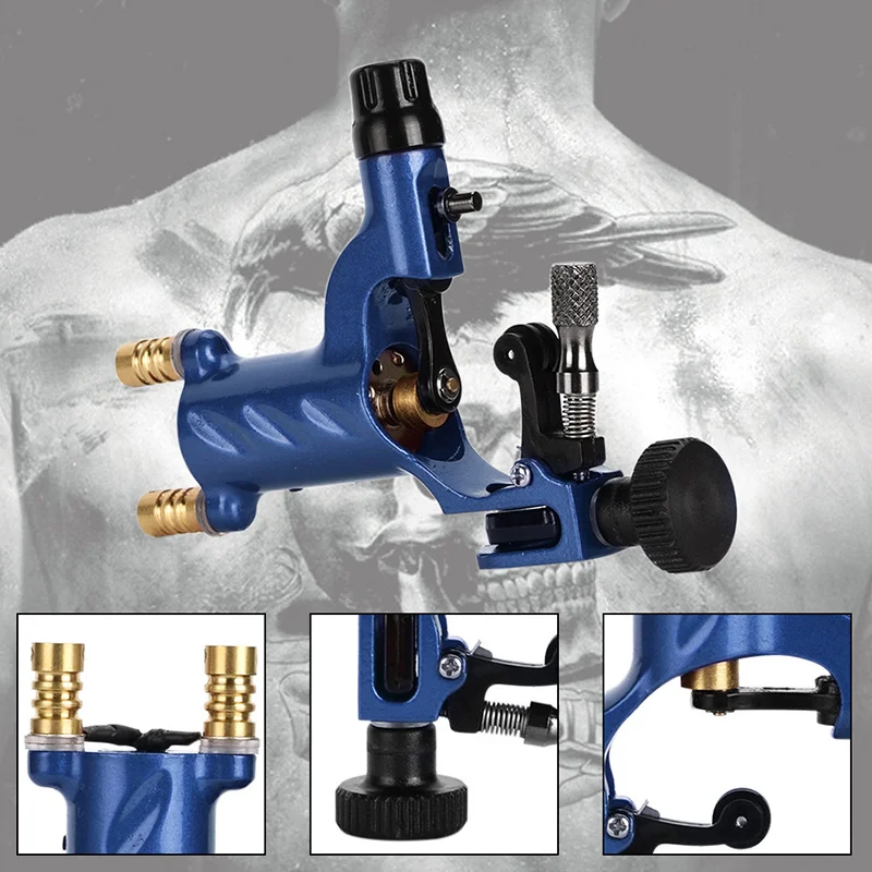

Hot Sale Tattoo Machine Kit Dragonfly Rotary Tattoo Machine Shader Liner Assorted Tatoo Motor Kits Supply