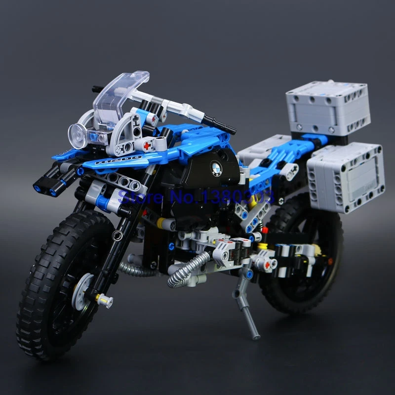 Бренд 20032 603 шт бренд R 1200 GS ADVENTURE Technic строительные блоки обучающая Модель Кирпичи