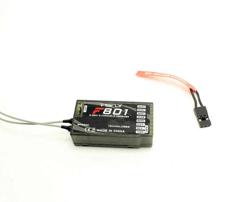 10pcs \ Лот f801 диапазон приемника 1,5-2 км 8CH 8 канальный RC HELI QUADCOPTER поддержка PPM