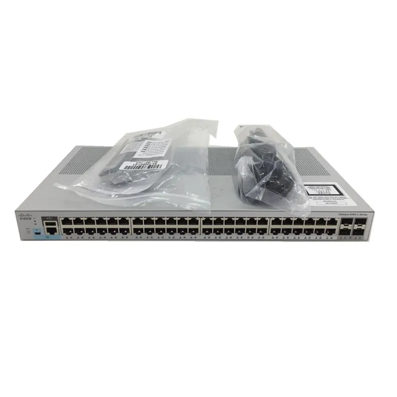 Фирменная Новинка катализатор 2960L WS-C2960L-48TS-AP 48 портовый коммутатор питания через Ethernet WS-C2960L-48TS-LL