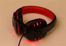SY733MV Hifi Headphone Headphones Gaming Headset 3.5mm+USB Bass Stereo Noise canceling Microphone Earphone LED for PS4 PC Gamer