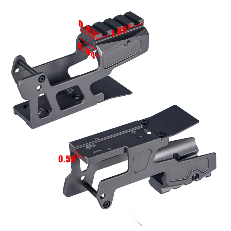 ANS ALG Defense 6 Second Red Dot Sight Optics Scope Mount For Pistol