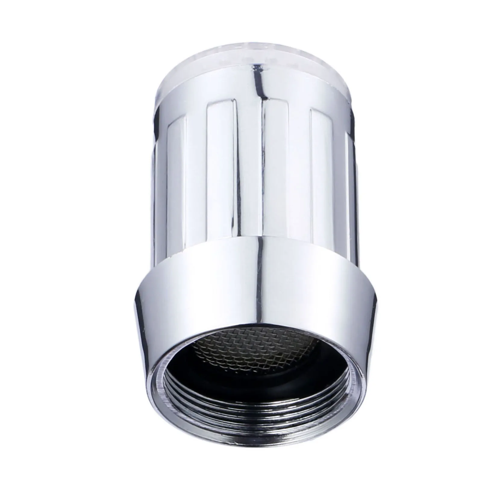 ABS LED Water Faucet Light 7 Colors Changing Glow Shower Bathroom Kitchen Faucet Tap Lamp Temperature Control Light with Adapter