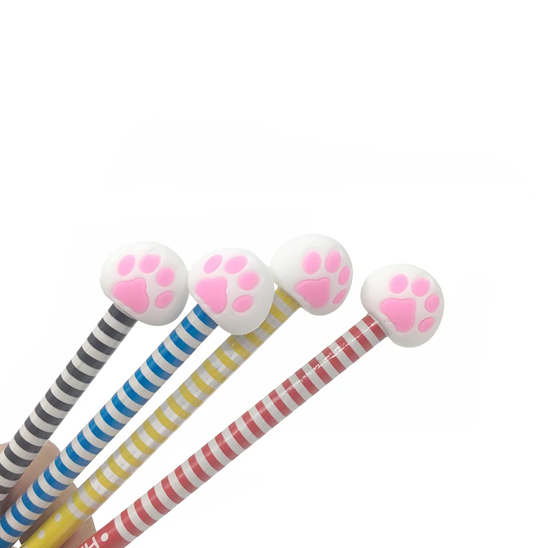 4pcs/lot Bring Lucky Flamingos Cute Claws Mini Sucker Cup Funny Creative Toy Kids Pencil Topper Decor Model Gifts