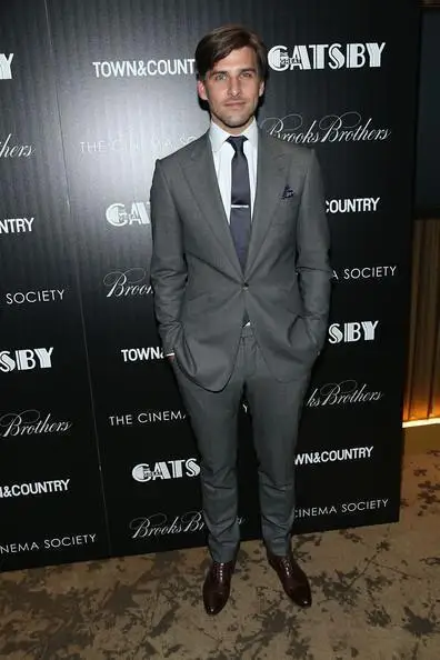 2015 New Arrival Celebrity Suits Gray Men Tuxedos Wedding