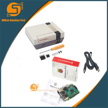 

Cost-effective Raspberry Pi NESPi case +Raspberry pi module 3/3B+1.5m HDMI +sink for Rapberry pi 3, 2B, B+ free shipping