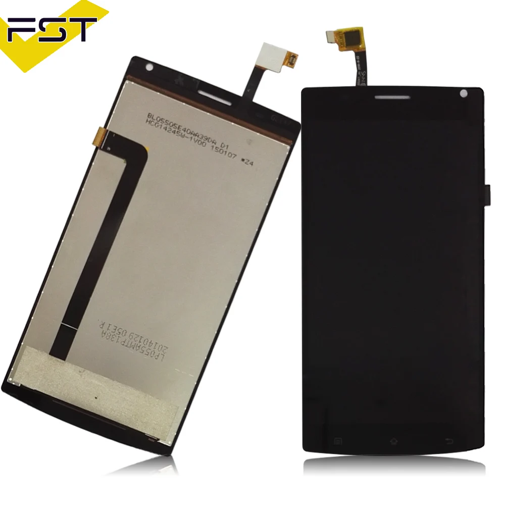 Для 5 дюймового Мегафона Логин + MFLoginPh TOPSUN_G5247_A1 сенсорный экран ЖК дисплея в сборе