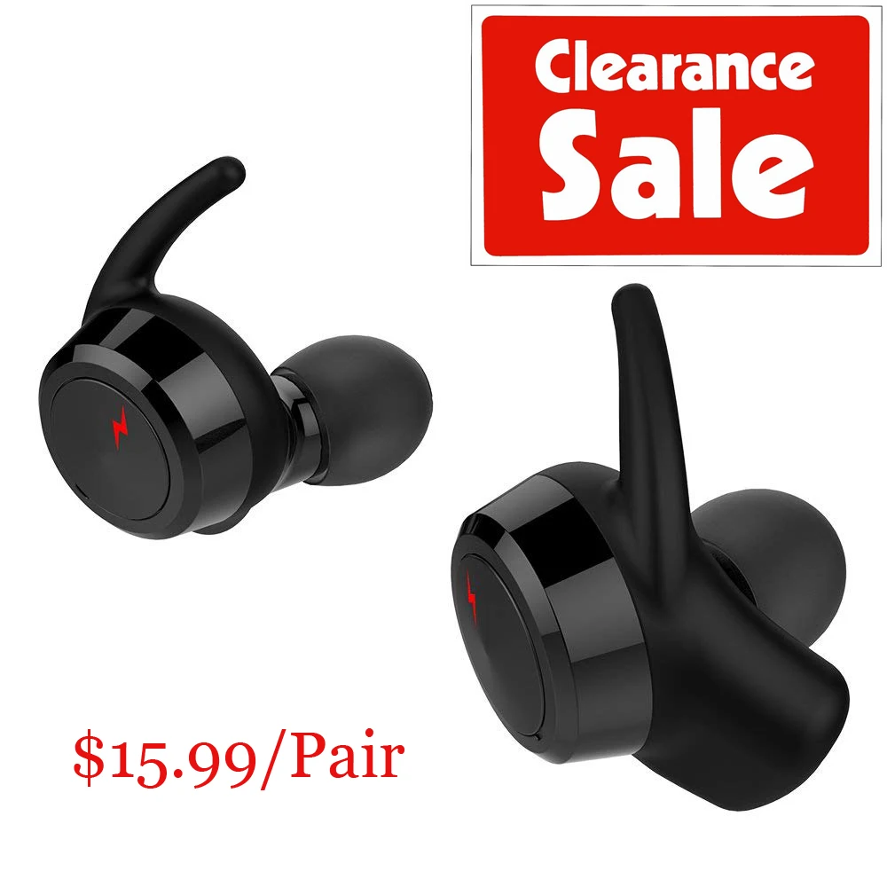 

Youngable wireless earphone mini Bluetooth headset Stereo Headphones, Hands-Free Sweatproof Build-in Mic for xiaomi/huawei phone