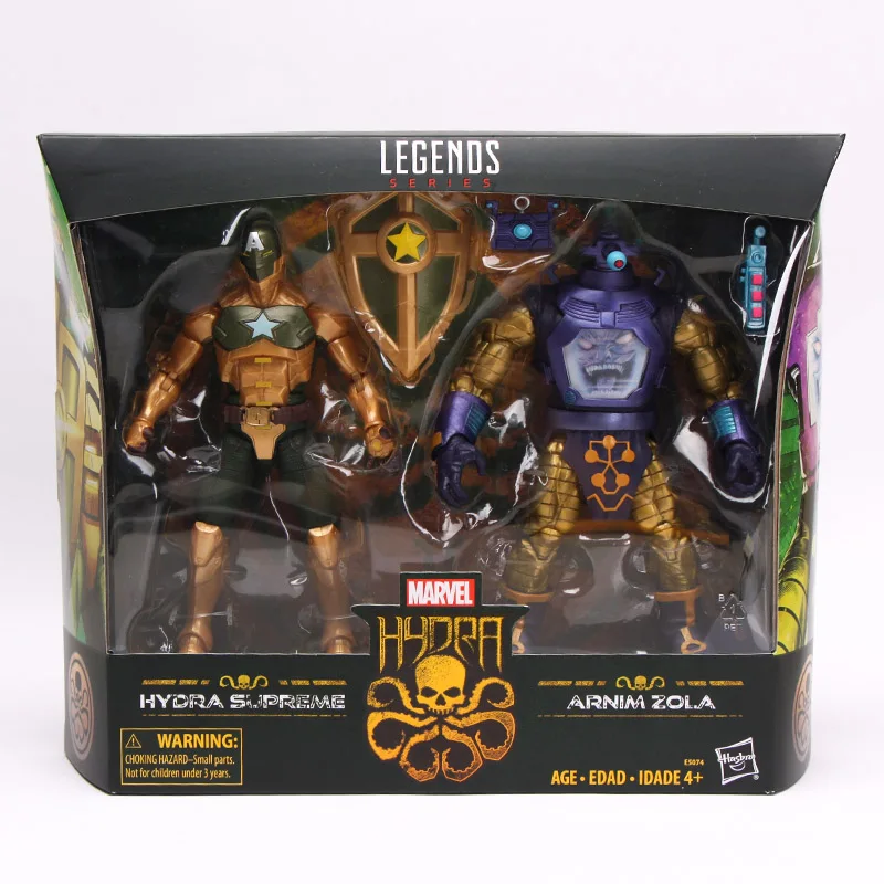 16 см Marvel Toys Legends серия Hydra Superme и Arnim zola ПВХ фигурка игрушка Мстителей Коллекционная