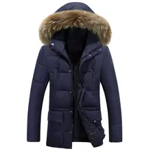 М-3xl! зимнее Пальто Мужской Моды Куртка Пальто Мужчины Зимняя Куртка мужская Мужской Утолщение Белая Утка Пуховик пальто Вниз куртка Пальто