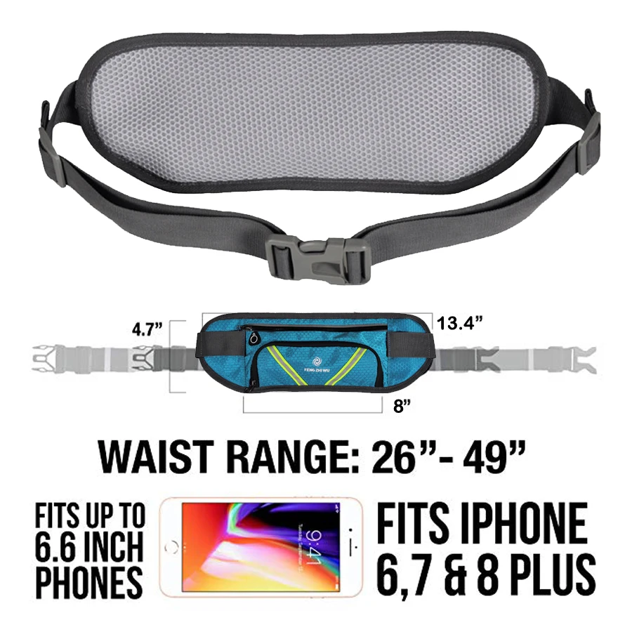 running bag water