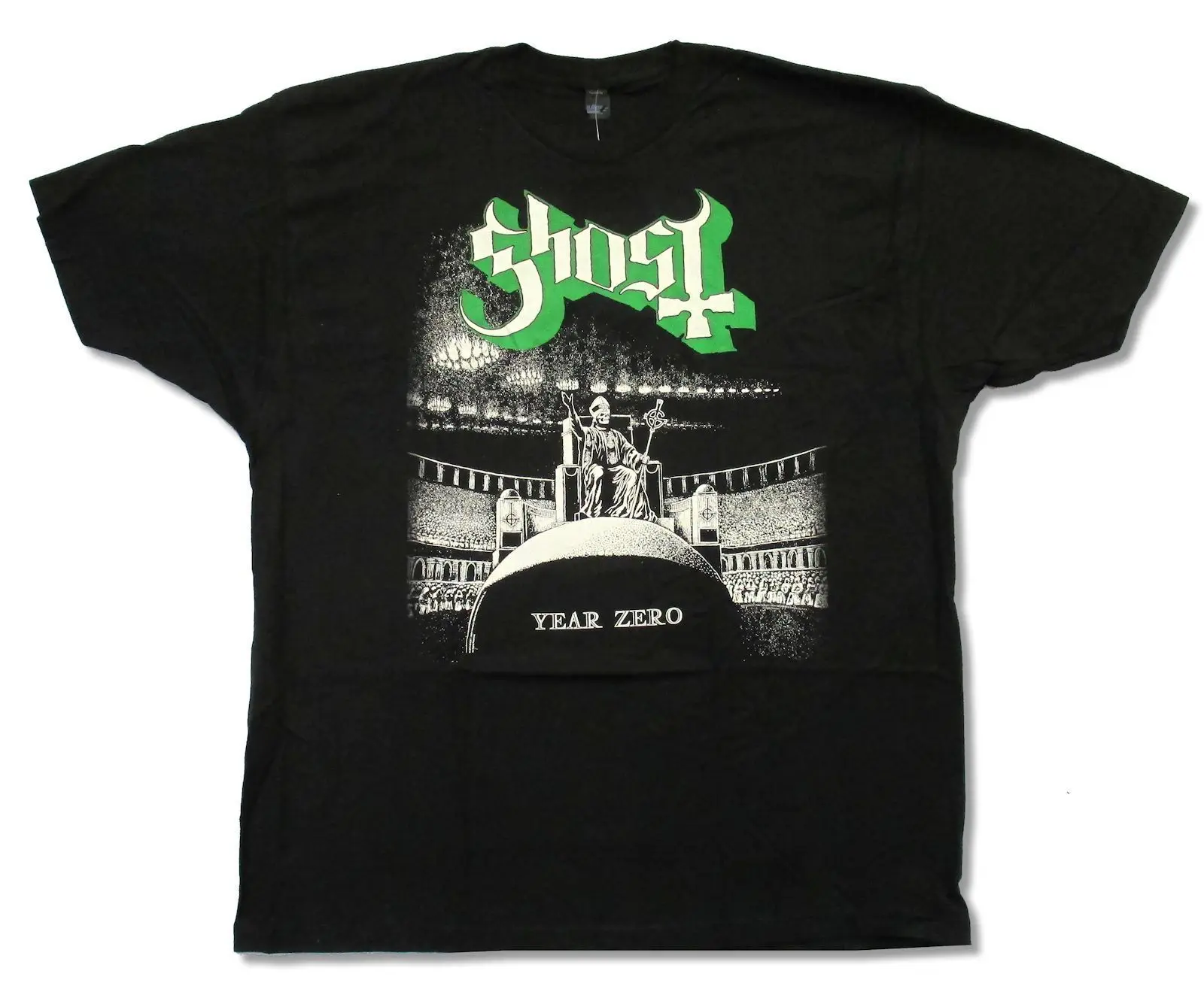 GHOST B.C. дымка над N.A. Тур Черная футболка новый официальный взрослый год ноль мода