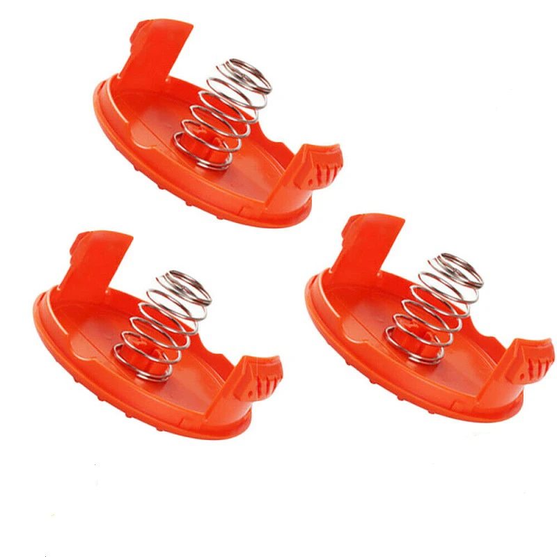 

Spring Spool Cap Cover For AFS Trimmer Parts Accessories String Replacement For Black&Decker RC-100-P Grass Durable