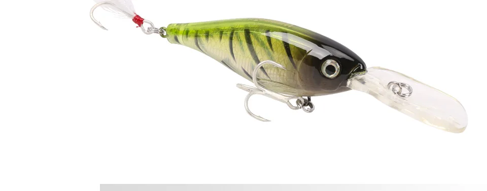 TSURINOYA Bear King DW36 SHAD 80 мм/13 г глубина погружения 2,1-4,5 м приманка для рыбы плавающая твердая приманка артикулярная приманка с пернатым блеском