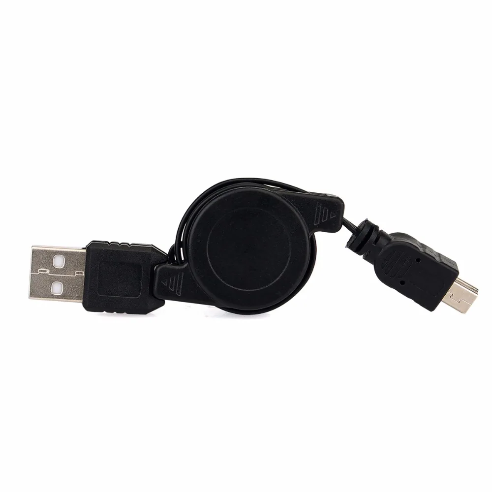 RETEKESS 0.7 M قابل للتعديل طول قابل للسحب البسيطة USB كابل شحن ل المهنية راديو محمول مرشد سياحي نظام F4503A