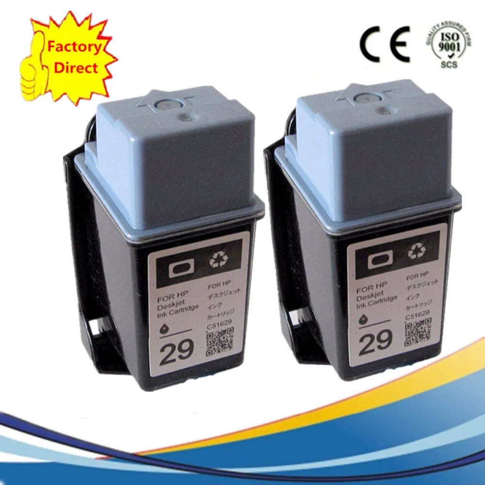 

C51629A Ink Cartridges Remanufactured For HP29 XL HP29 Fax 910 920 PSC 370 380 Officejet 500 520 570 580 590 600 610 625