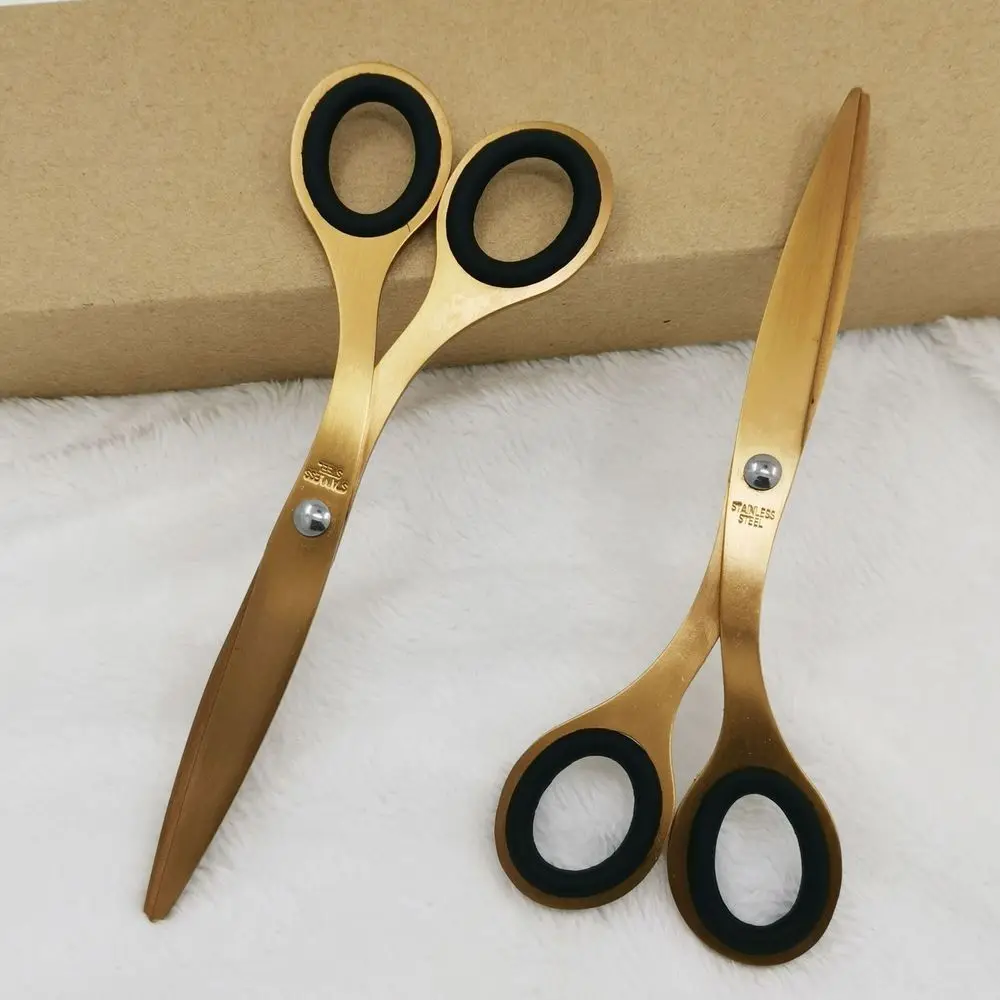 

Tailor's Scissors Sewing Scissors for Needlework Gold Silver Antique Vintage European Symmetric Stainless Steel Sewing Scissor,Q