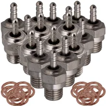 Mxfans 30 x Silver RC1 8 1 10 Spark Glow Plug for HSP N3 15 28