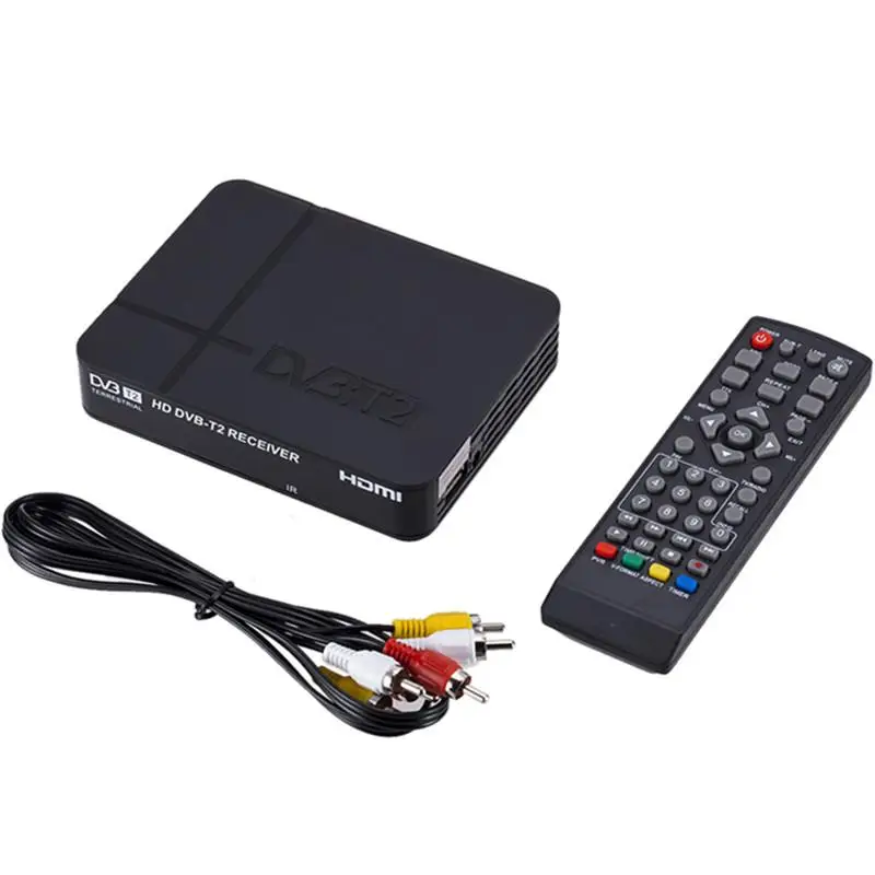 Mini HD DVB-T2 K2 WiFi Terrestrial Receiver Digital TV Box with Remote Control TV Receiver