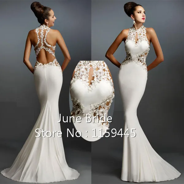 fitted mermaid gown