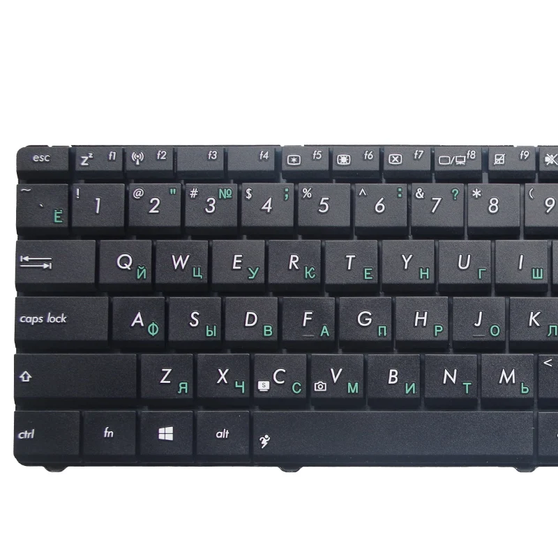GZEELE черный RU раскладка клавиатуры ноутбука для Asus X72JT X72JK X72JR X72JT X72JU X55SV X55U X55VD P53 P535 P53E Русский черный