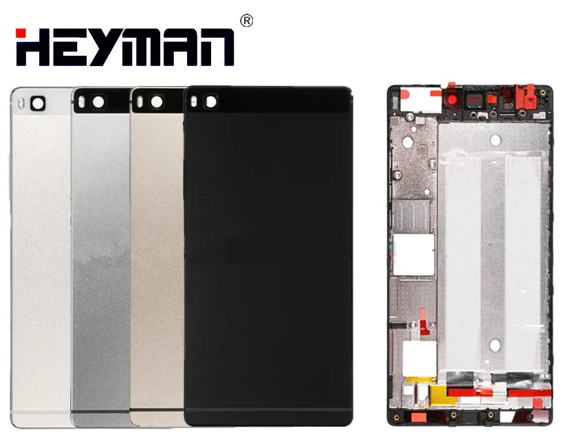 

Housing for Huawei P8 (GRA L09) Middle Front Frame Housing Bezel Holder Frame Back Cover Case door LCD Binding Frame