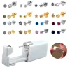 1PC Disposable No Pain Safe Sterile Ear Stud Cartilage Tragus Helix Unit Kit Nose Piercing Stud Tool Fashion Jewelry 20g ► Photo 1/6