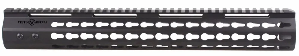 Tactical. 308 тонкий свободный поплавок KeyMod 15 дюймов высокий профиль Handguard Пикатинни