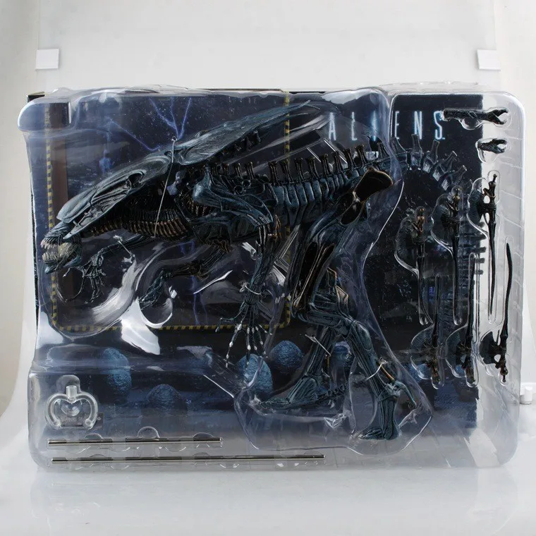 1" 38 см Высокое качество Aliens Predater NECA Xenomorph Alien Blue queen Mother ПВХ фигурка куклы Коллекционная модель игрушки