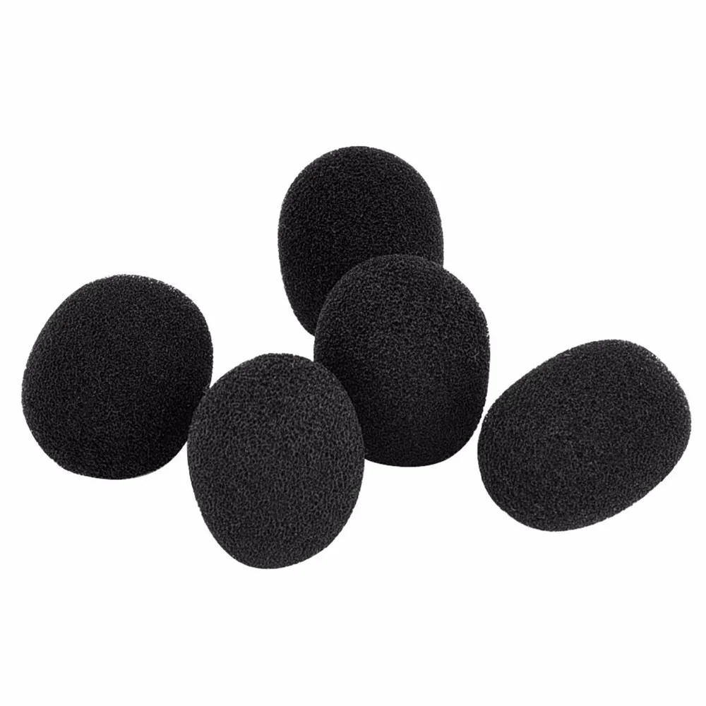

Wantek Headphone Replacement Foam Microphone Cover Telephone Headset Mic Cover Microphone Windscreen noise Headset Mic Foam pads